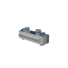 Flexag RA-1-500-25-W щелевой диффузор с КСД под натяжной потолок  