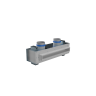 Flexag RA-1-500-25-W щелевой диффузор с КСД под натяжной потолок  