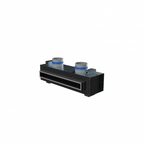Flexag RA-1-500-25-B щелевой диффузор с КСД под натяжной потолок  