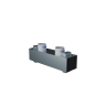 Flexag RA-1-500-25-B щелевой диффузор с КСД под натяжной потолок  