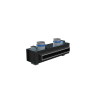 Flexag RA-1-500-25-B щелевой диффузор с КСД под натяжной потолок  