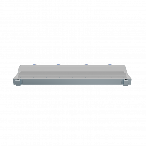Flexag RAN-1-1000-30-W щелевой диффузор с низкопрофильной КСД под натяжной потолок