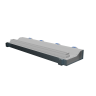 Flexag RAN-1-1000-30-W щелевой диффузор с низкопрофильной КСД под натяжной потолок