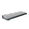 Flexag RAN-1-1000-30-W щелевой диффузор с низкопрофильной КСД под натяжной потолок