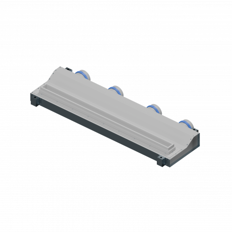 Flexag RAN-1-1000-30-W щелевой диффузор с низкопрофильной КСД под натяжной потолок
