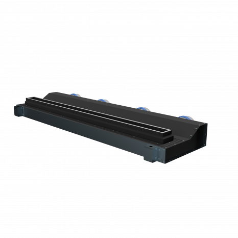 Flexag RAN-1-1000-30-B щелевой диффузор с низкопрофильной КСД под натяжной потолок