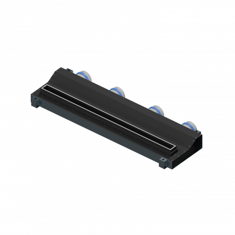 Flexag RAN-1-1000-30-B щелевой диффузор с низкопрофильной КСД под натяжной потолок