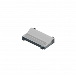 Flexag RAN-1-500-25-W щелевой диффузор с низкопрофильной КСД под натяжной потолок   