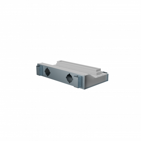 Flexag RAN-1-500-25-W щелевой диффузор с низкопрофильной КСД под натяжной потолок