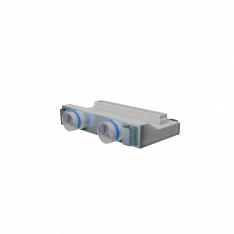 Flexag RAN-1-500-25-W щелевой диффузор с низкопрофильной КСД под натяжной потолок
