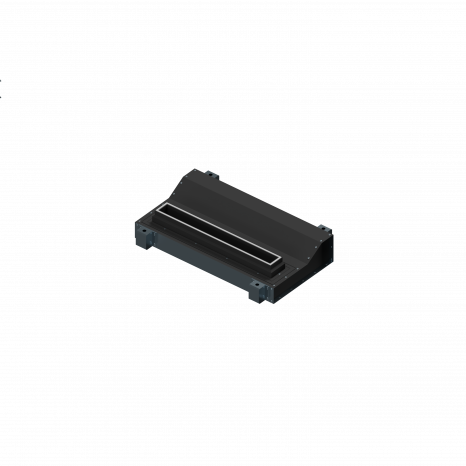 Flexag RAN-1-500-25-B щелевой диффузор с низкопрофильной КСД под натяжной потолок