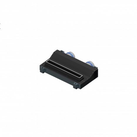 Flexag RAN-1-500-25-B щелевой диффузор с низкопрофильной КСД под натяжной потолок