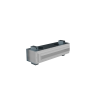 Flexag SH-1-500-25-W щелевой диффузор с КСД под гипсокартон 