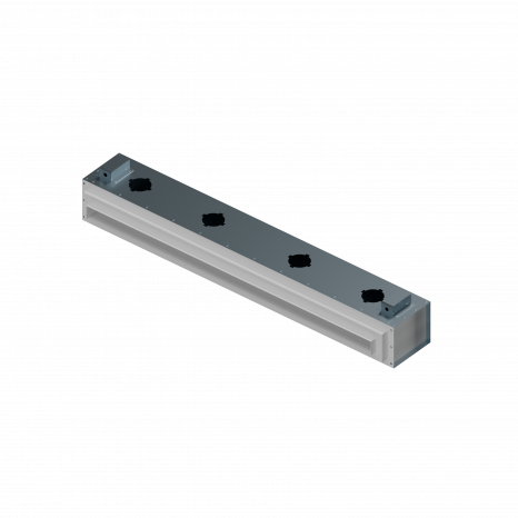 Flexag SH-1-1000-25-W щелевой диффузор с КСД под гипсокартон