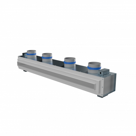 Flexag SH-1-1000-25-W щелевой диффузор с КСД под гипсокартон