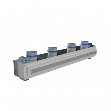 Flexag SH-1-1000-25-W щелевой диффузор с КСД под гипсокартон