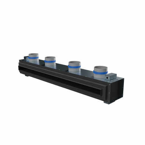 Flexag SH-1-1000-25-B щелевой диффузор с КСД под гипсокартон