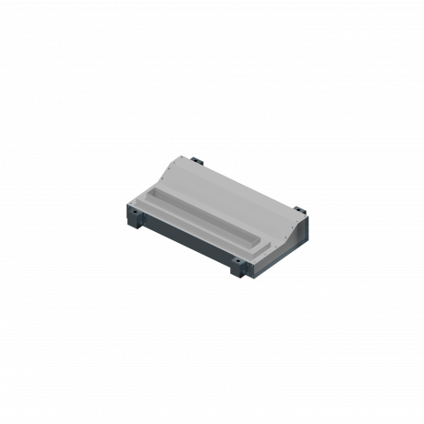 Flexag SHN-1-500-25-W щелевой диффузор с низкопрофильной КСД под гипсокартон