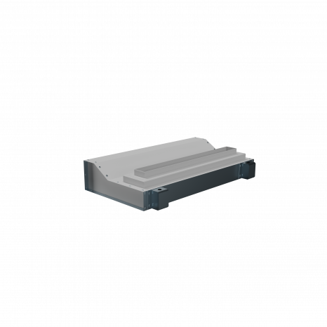 Flexag SHN-1-500-25-W щелевой диффузор с низкопрофильной КСД под гипсокартон