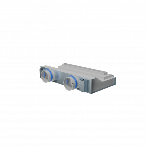 Flexag SHN-1-500-25-W щелевой диффузор с низкопрофильной КСД под гипсокартон