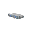 Flexag SHN-1-500-25-W щелевой диффузор с низкопрофильной КСД под гипсокартон