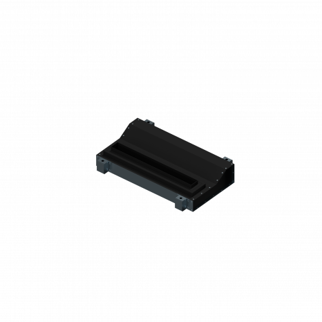 Flexag SHN-1-500-25-B щелевой диффузор с низкопрофильной КСД под гипсокартон