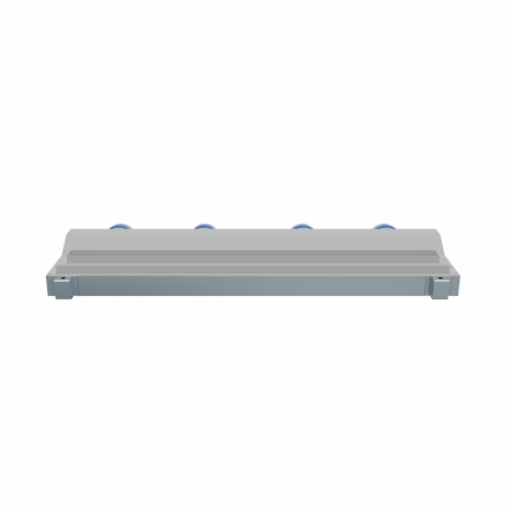 Flexag SHN-1-1000-25-W щелевой диффузор с низкопрофильной КСД под гипсокартон
