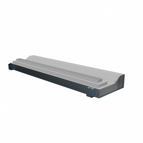 Flexag SHN-1-1000-25-W щелевой диффузор с низкопрофильной КСД под гипсокартон