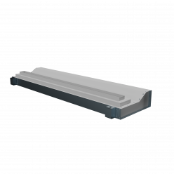 Flexag SHN-1-1000-25-W щелевой диффузор с низкопрофильной КСД под гипсокартон 