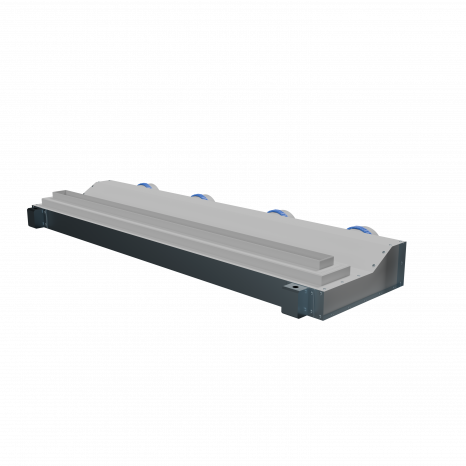 Flexag SHN-1-1000-25-W щелевой диффузор с низкопрофильной КСД под гипсокартон
