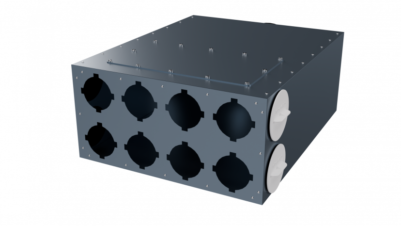 Вентиляционный коллектор Flexag CMP-FLD 160/90x8, D160, на 8/12 выходов FLD