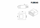 Вентиляционный коллектор Flexag CMP-FLD 160/90x8, D160, на 8/12 выходов FLD