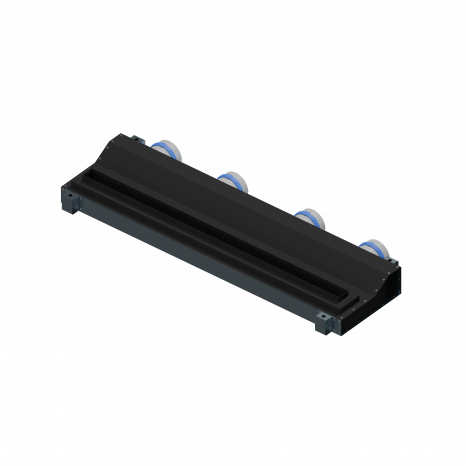 Flexag SHN-1-1000-25-B щелевой диффузор с низкопрофильной КСД под гипсокартон
