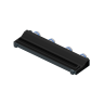 Flexag SHN-1-1000-25-B щелевой диффузор с низкопрофильной КСД под гипсокартон