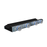 Flexag SHN-1-1000-25-B щелевой диффузор с низкопрофильной КСД под гипсокартон