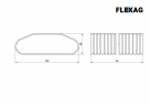 Гибкий воздуховод Flexag FL-AT-20-S антибактериальный и антистатический, 1 м