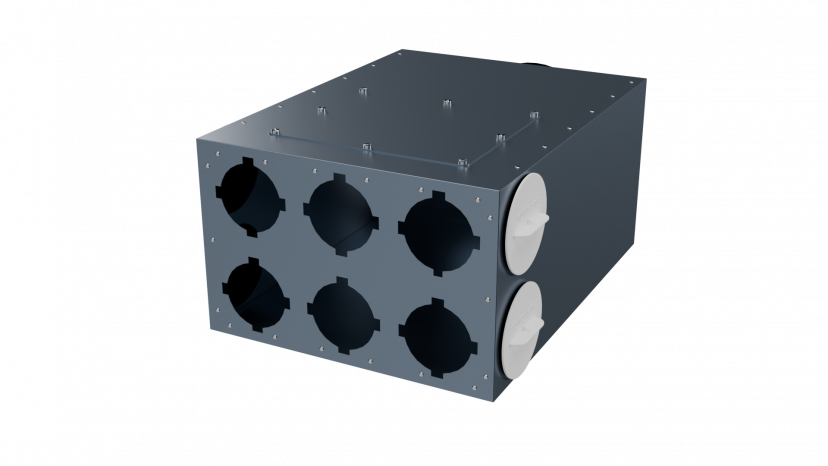 Вентиляционный коллектор Flexag CMP-FLD 160/90x6, D160, на 6/10 выходов FLD