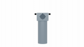 Пленум потолочный Flexag FL-PCP-125/75x1 на 1 выход