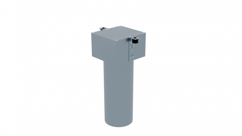Пленум потолочный Flexag FL-PCP-125/75x1 на 1 выход