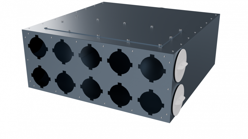 Вентиляционный коллектор Flexag CMP-FLD 200/90x10, D200, на 10/14 выходов FLD