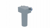 Пленум потолочный Flexag FL-PCP-125/75x2 на 2 выхода FLD