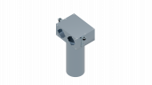 Пленум потолочный Flexag FL-PCP-125/75x2 на 2 выхода FLD