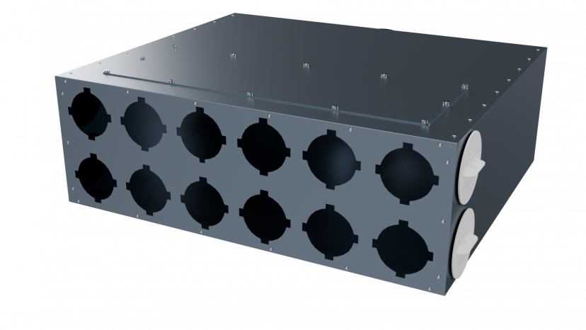 Вентиляционный коллектор Flexag CMP-FLD 200/90x12, D200, на 12/16 выходов FLD
