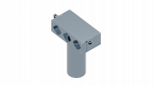 Пленум потолочный Flexag FL-PCP-125/75x3 на 3 выхода FLD