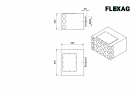 Вентиляционный коллектор Flexag CMP-FLD 200/90x15, D200, на 15/21 выходов FLD