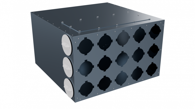 Вентиляционный коллектор Flexag CMP-FLD 200/75x15, D200, на 15/21 выходов FLD