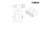 Вентиляционный коллектор Flexag CMP-FLD 200/75x12, D200, на 12/16 выходов FLD
