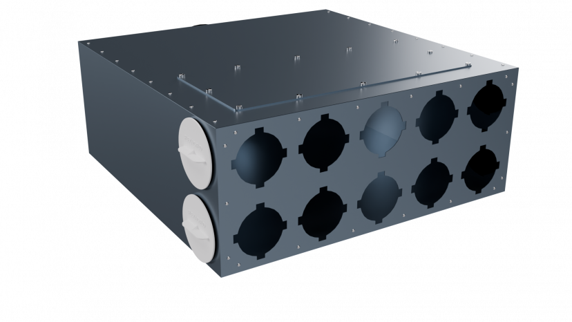 Вентиляционный коллектор Flexag CMP-FLD 200/75x10, D200, на 10/14 выходов FLD