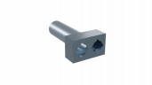 Пленум прямой Flexag FL-PWP-125/75x2 на 2 выхода FLD