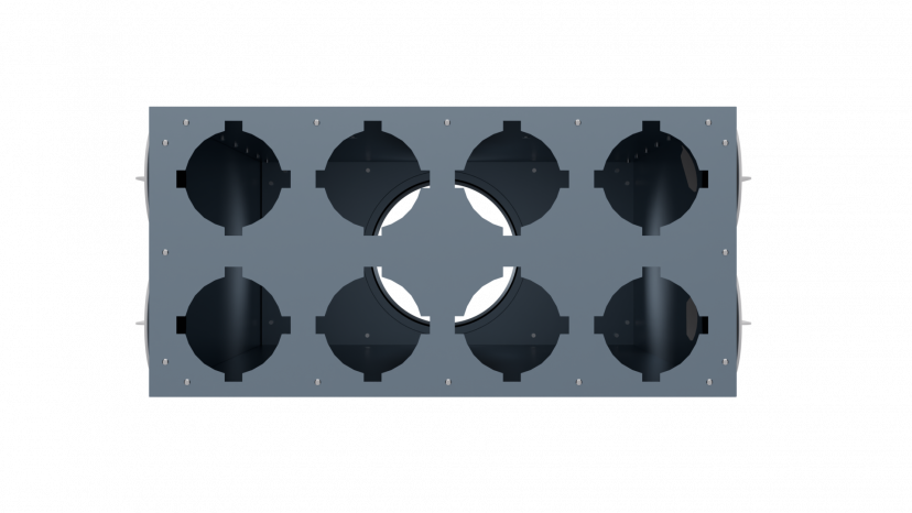 Вентиляционный коллектор Flexag CMP-FLD 160/75x8, D160, на 8/12 выходов FLD